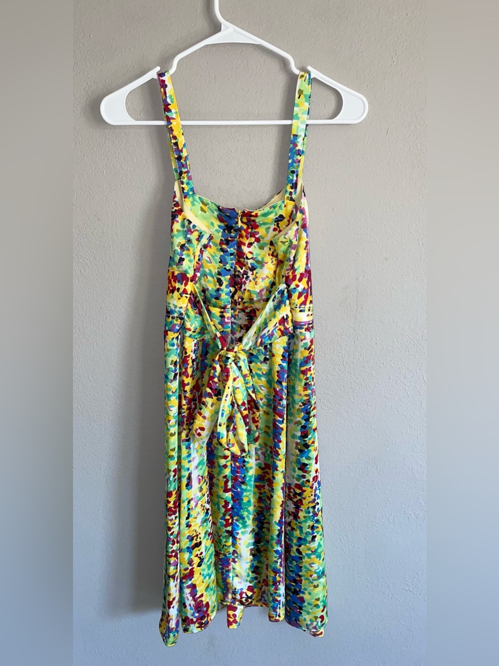 Vintage Y2K colorful dress sz 8 - Picture 3 of 5